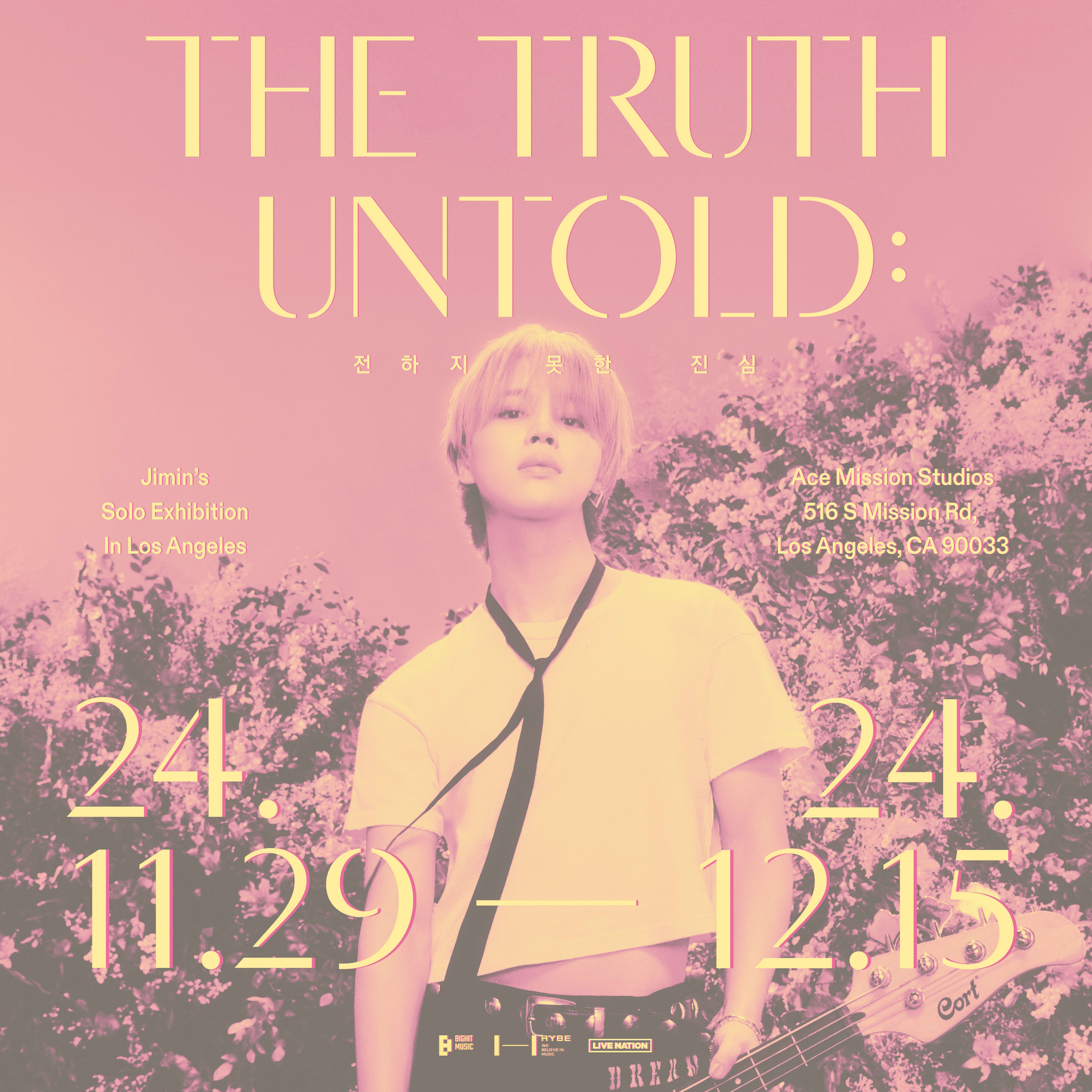 手数料安い Jimin: The Truth Untold Exhibition in Los Angeles K-POP・アジア
